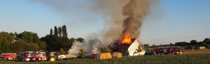 Scheunenbrand in Droß – 15.08.2012 Scheunenbrand in Droß – 15.08.2012