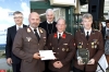 FF Lengenfeld: GÃ¼nther Graf, Markus Hoffmann, Abt Columban Luser, Stefan Penz, GÃ¼nter Gruber (von links). Foto: Martin Kalchhauser