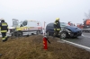 Pkw-Lenker übersieht auf der Reitterner Kreuzung der B37 ein Rettungsfahrzeug