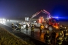 Drei Fahrzeuge kollidieren im dichten Nebel auf der B37 bei Gföhl