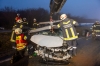 Drei Fahrzeuge kollidieren im dichten Nebel auf der B37 bei Gföhl