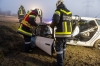 Drei Fahrzeuge kollidieren im dichten Nebel auf der B37 bei Gföhl