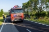 Cabrio von der FF Lengenfeld aus dem Straßengraben geborgen
