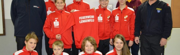 Sponsoring für die Feuerwehrjugend Sponsoring für die Feuerwehrjugend