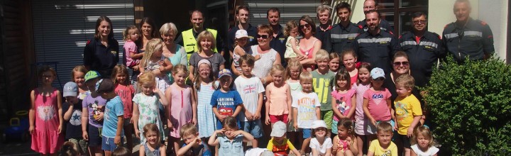 Evakuierungsübung im Kindergarten Evakuierungsübung im Kindergarten