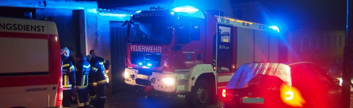 Vermutlicher Zimmerbrand Vermutlicher Zimmerbrand