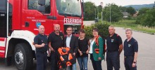 Vorsorge zur Waldbrandbekämpfung: Feuerwehr bedankt sich für Löschrucksäcke Vorsorge zur Waldbrandbekämpfung: Feuerwehr bedankt sich für Löschrucksäcke