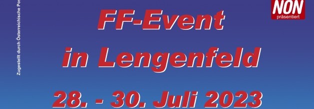 Es ist wieder soweit: FF-Event 2023