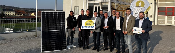 Photovoltaikanlage auf dem Feuerwehrhaus