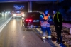Pkw verliert während der Fahrt auf der B37 einen Hinterreifen