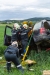 Zweifache Menschenrettung auf der B37 - Drei Feuerwehren im Einsatz