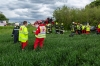 Zweifache Menschenrettung auf der B37 - Drei Feuerwehren im Einsatz