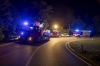 Pkw kommt in einer Serpentine der L73 von der Straße ab und landet am Dach