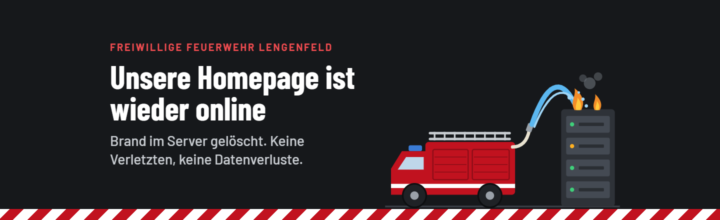 Unsere Homepage ist wieder online